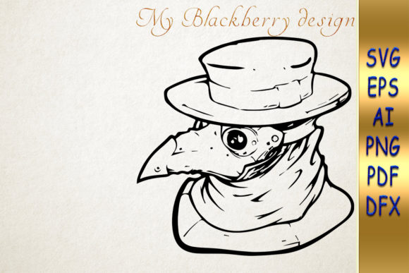 Download Plague Doctor Clipart, Gothic Design - Premium Resources