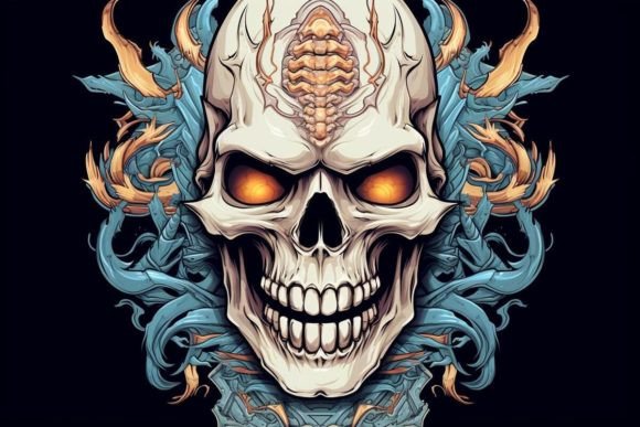 Download Skull Illustration Design Gothic Design - Premium Bundle
